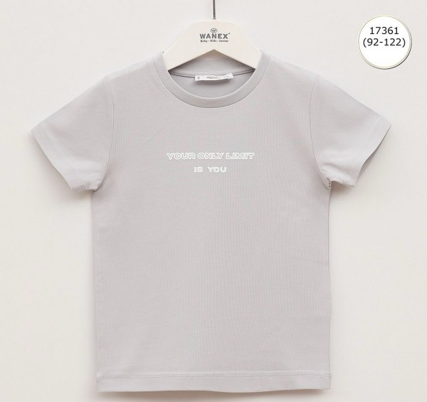 Футболка Для Мальчика Wanex (2-3-4-5-6-7лет) 