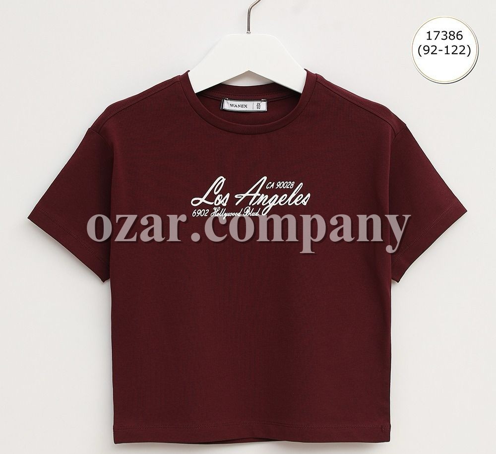 Футболка Для Мальчика Wanex (2-3-4-5-6-7лет) 