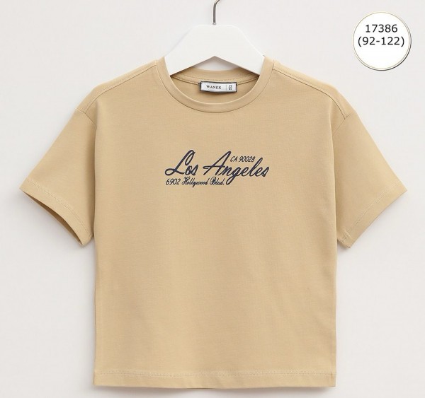 Футболка Для Мальчика Wanex (2-3-4-5-6-7лет) 