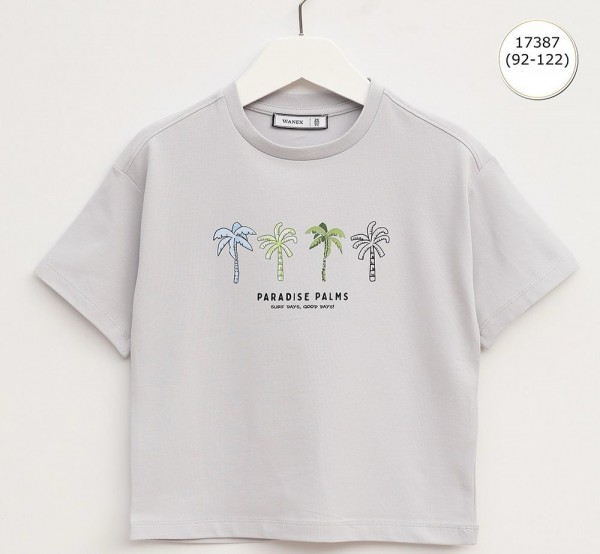 Футболка Для Мальчика Wanex (2-3-4-5-6-7лет) 