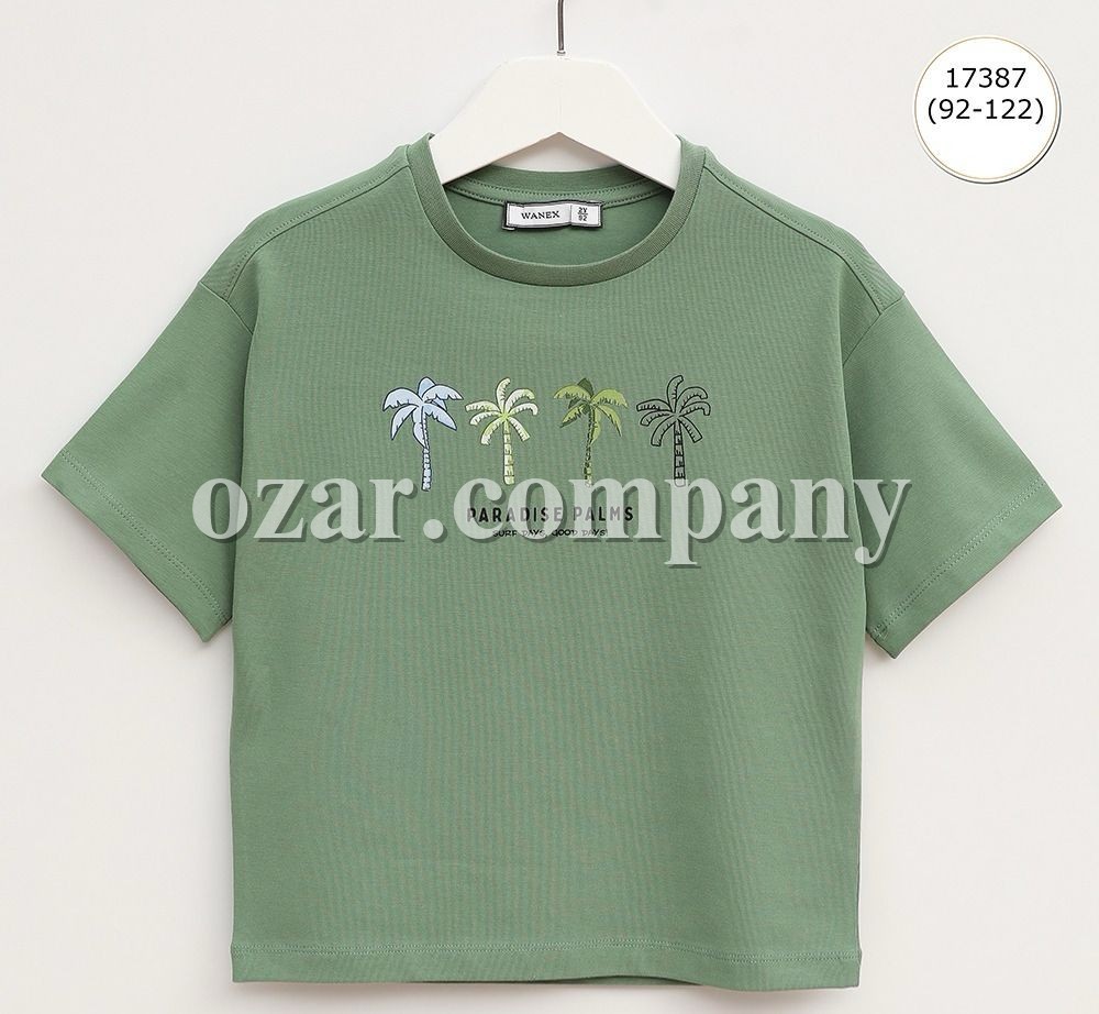 Футболка Для Мальчика Wanex (2-3-4-5-6-7лет) 