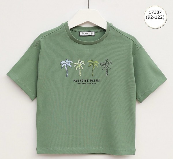 Футболка Для Мальчика Wanex (2-3-4-5-6-7лет) 