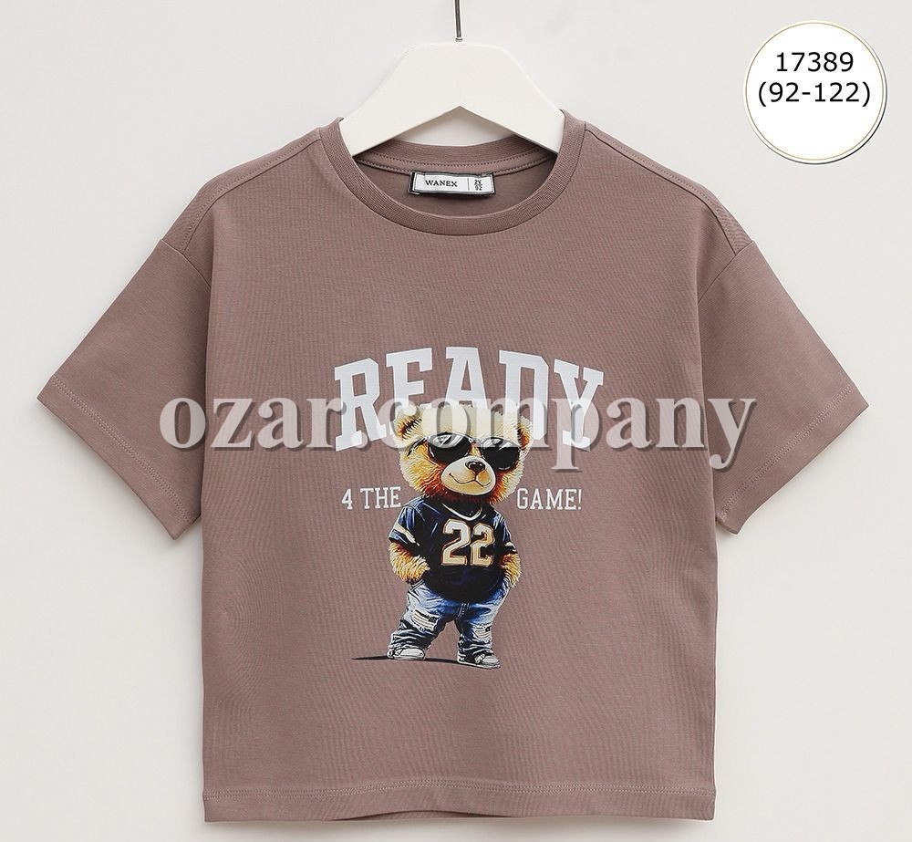 Футболка Для Мальчика Wanex (2-3-4-5-6-7лет) 