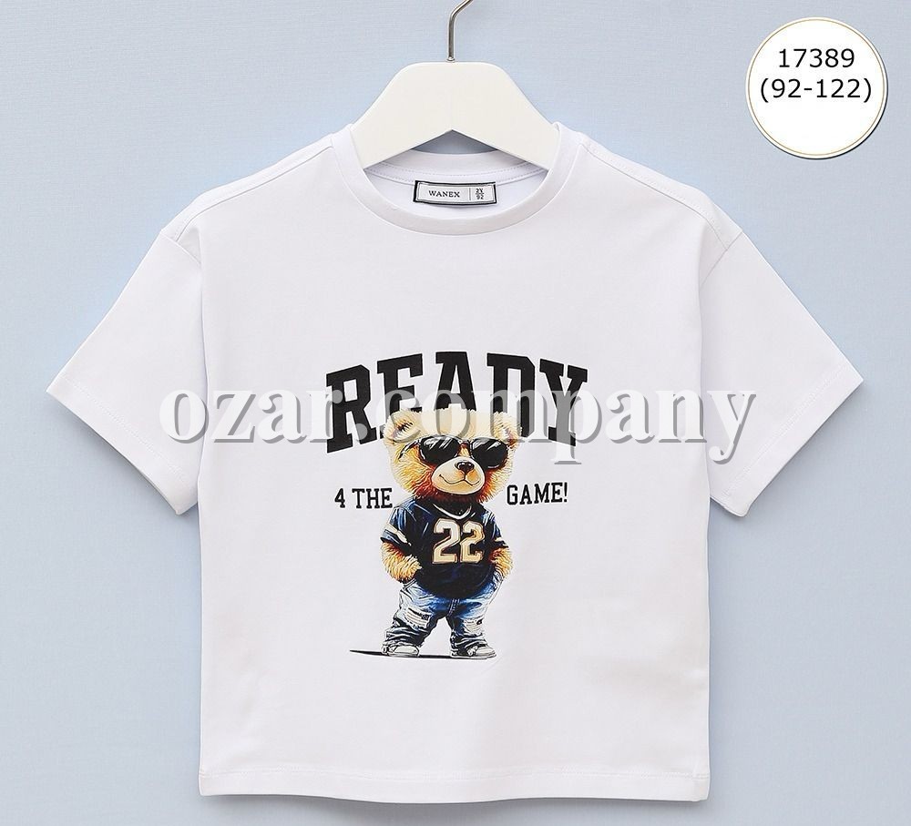 Футболка Для Мальчика Wanex (2-3-4-5-6-7лет) 