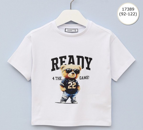 Футболка Для Мальчика Wanex (2-3-4-5-6-7лет) 