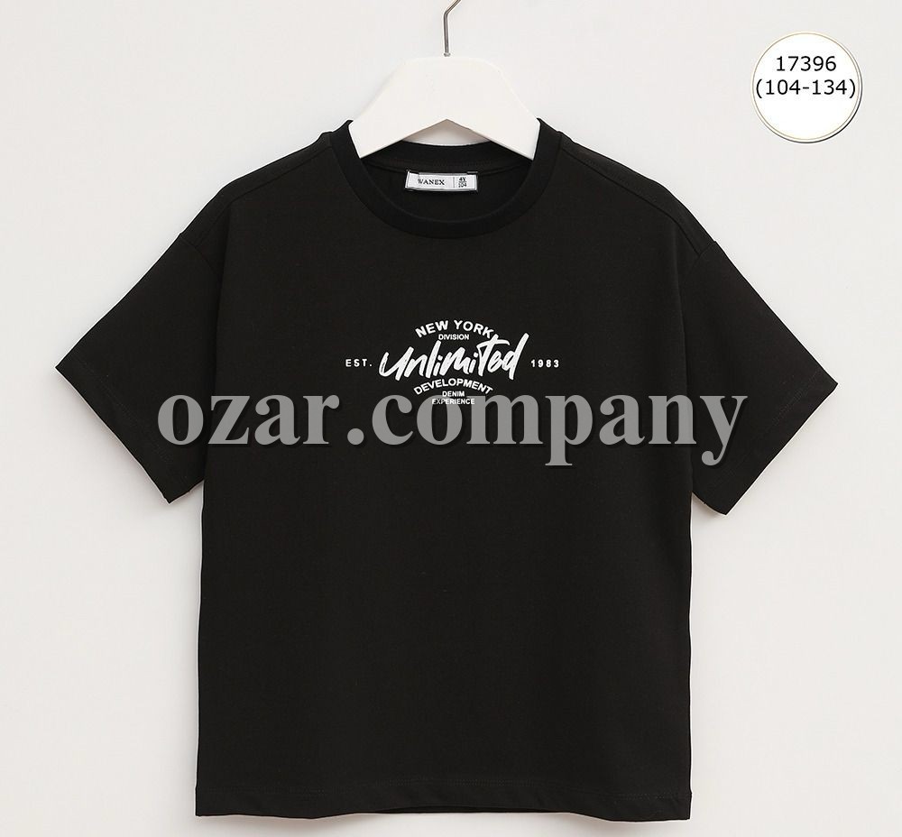 Футболка Для Мальчика Wanex (4-5-6-7-8-9лет) 