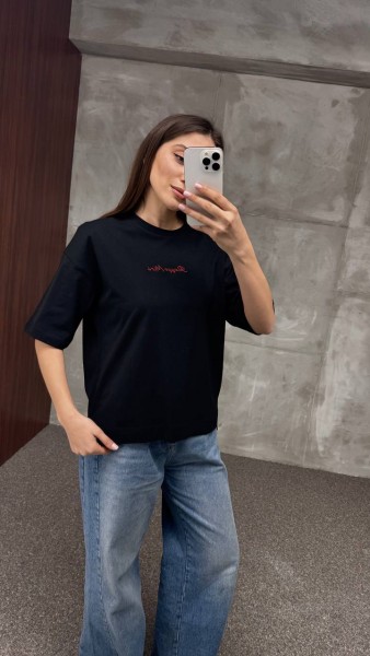 Женская Футболка Cute