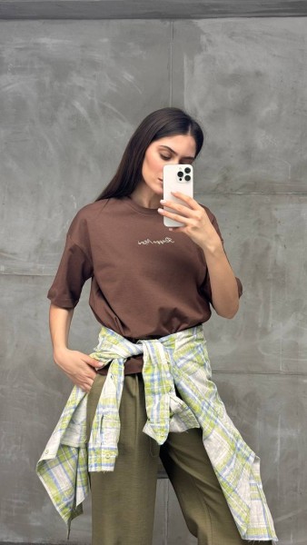 Женская Футболка Cute