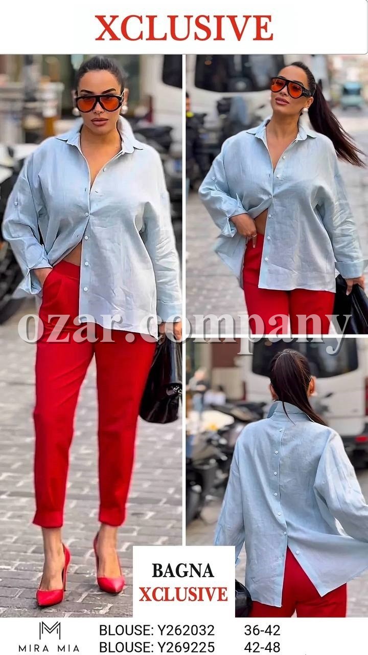 Женская Блузка Mira Mia (Большие размеры)