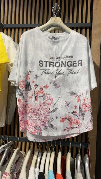 Женская Футболка Raw (Большие размеры)