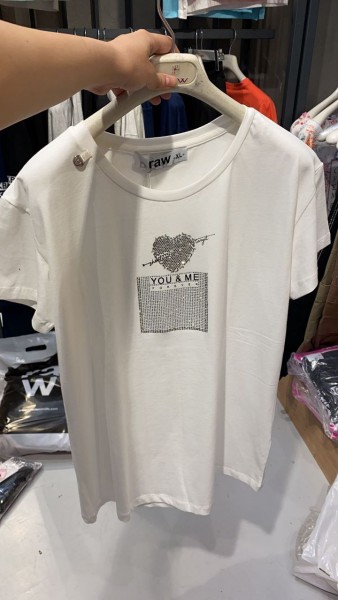 Женская Футболка Raw (Большие размеры)