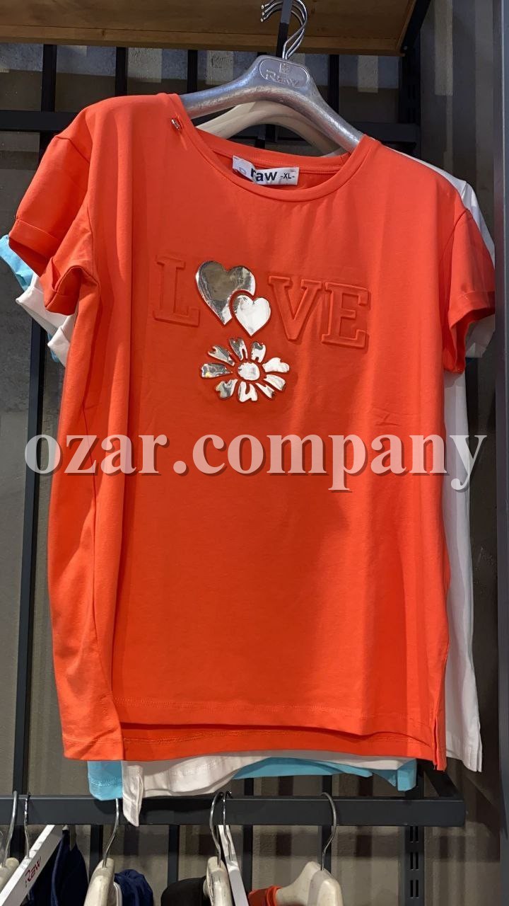 Женская Футболка Raw (Большие размеры)