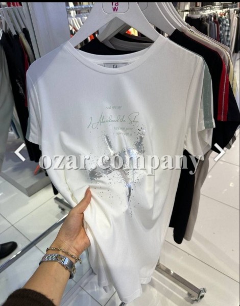 Женская Футболка Raw (Большие размеры)