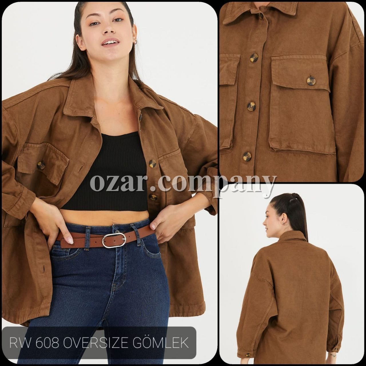 Женская Джинсовая Рубашка Rocco Woman