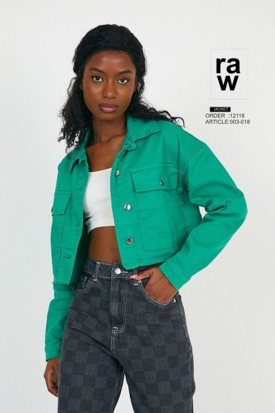 Женский Джинсовый Пиджак Raw