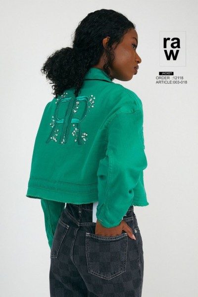 Женский Джинсовый Пиджак Raw