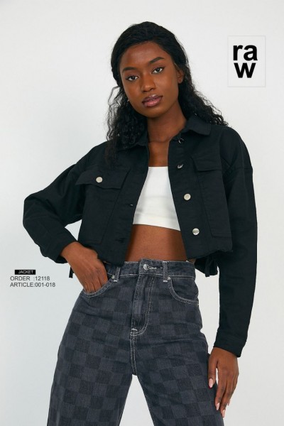 Женский Джинсовый Пиджак Raw