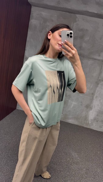 Женская Футболка Cute