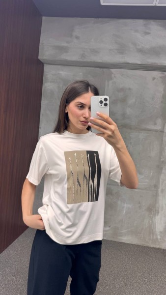 Женская Футболка Cute