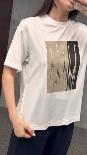 Женская Футболка Cute