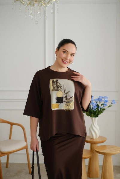 Женская Футболка Trikotto (Большие размеры)