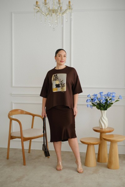 Женская Футболка Trikotto (Большие размеры)