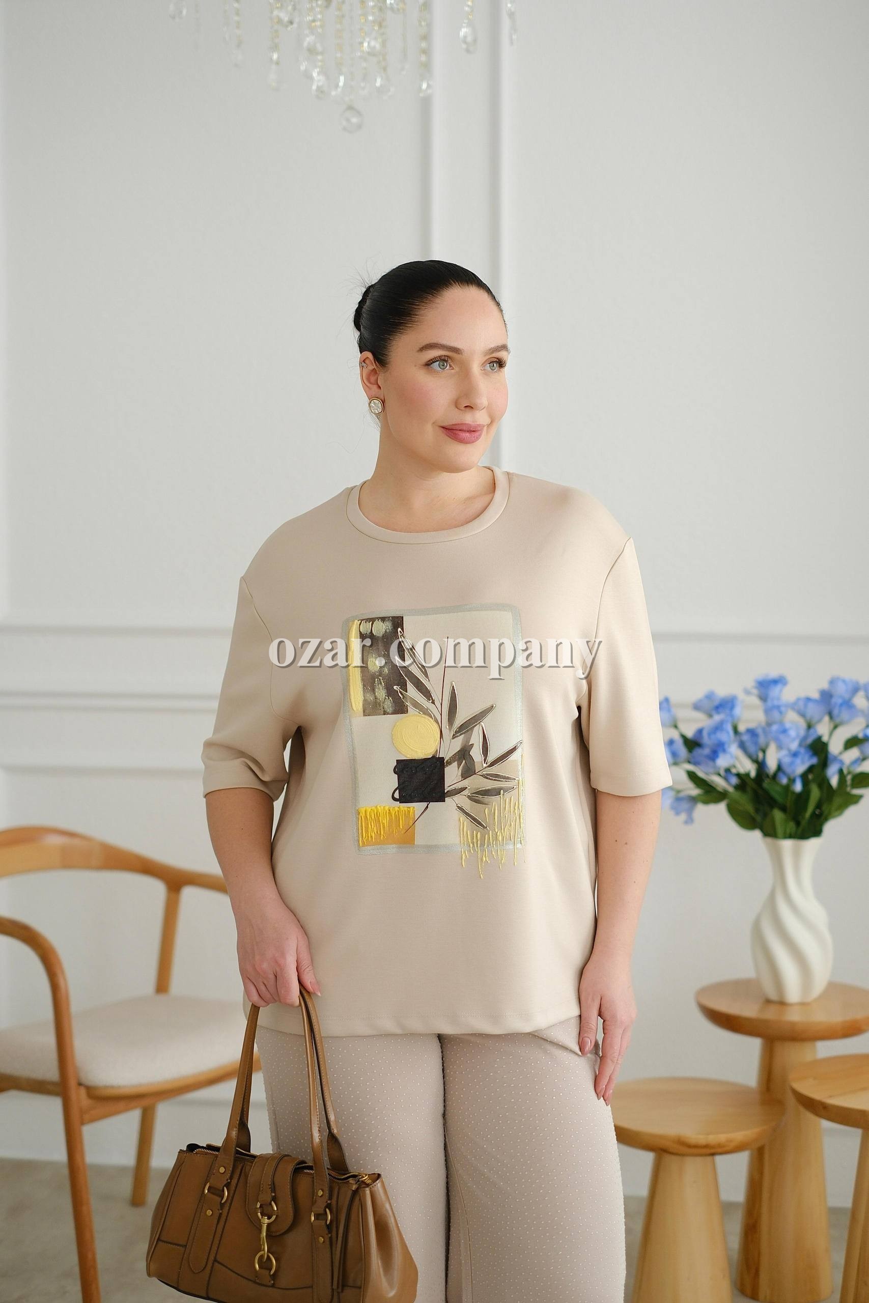 Женская Футболка Trikotto (Большие размеры)