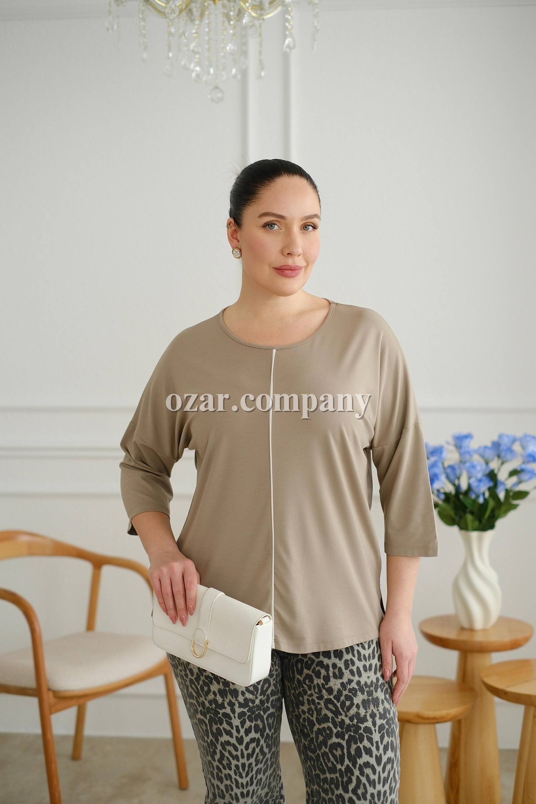 Женский Лонгслив Trikotto (Большие размеры)