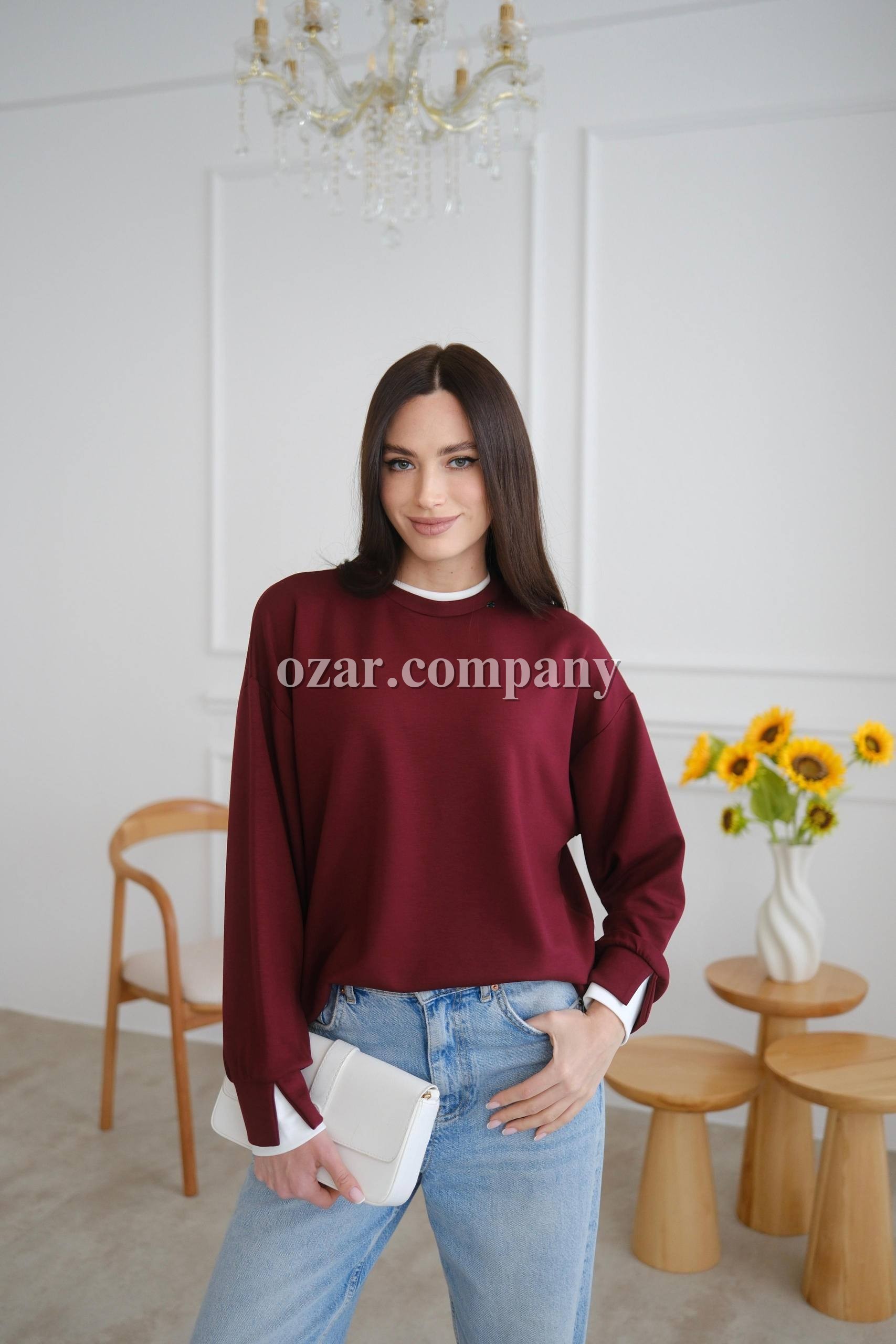 Женский Свитшот Trikotto (Большие размеры)