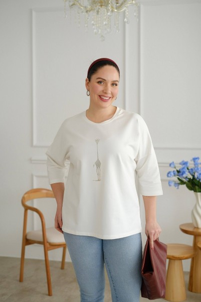 Женский Лонгслив Trikotto (Большие размеры)