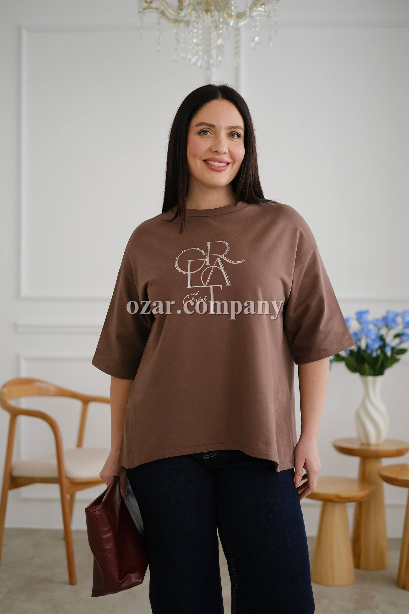 Женский Свитшот Trikotto (Большие размеры)