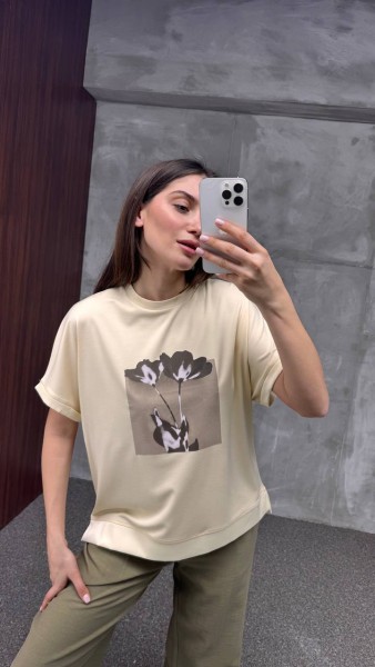 Женская Футболка Cute