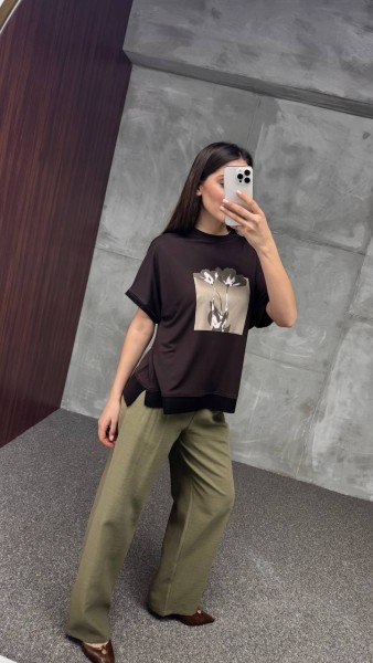 Женская Футболка Cute