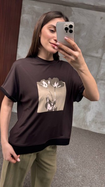 Женская Футболка Cute