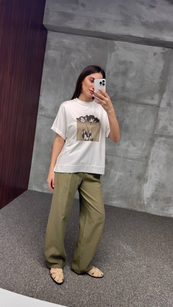 Женская Футболка Cute