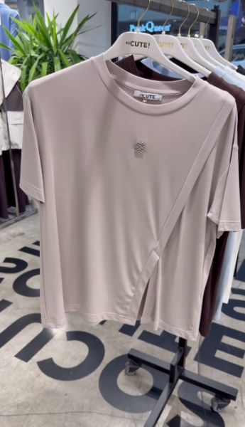 Женская Футболка Cute (Большие размеры)