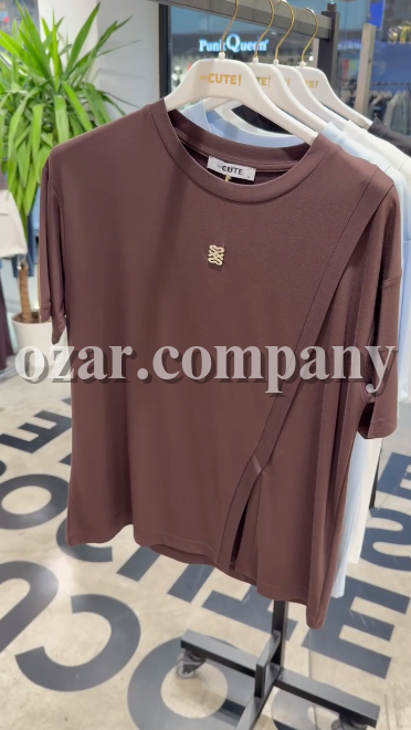 Женская Футболка Cute (Большие размеры)