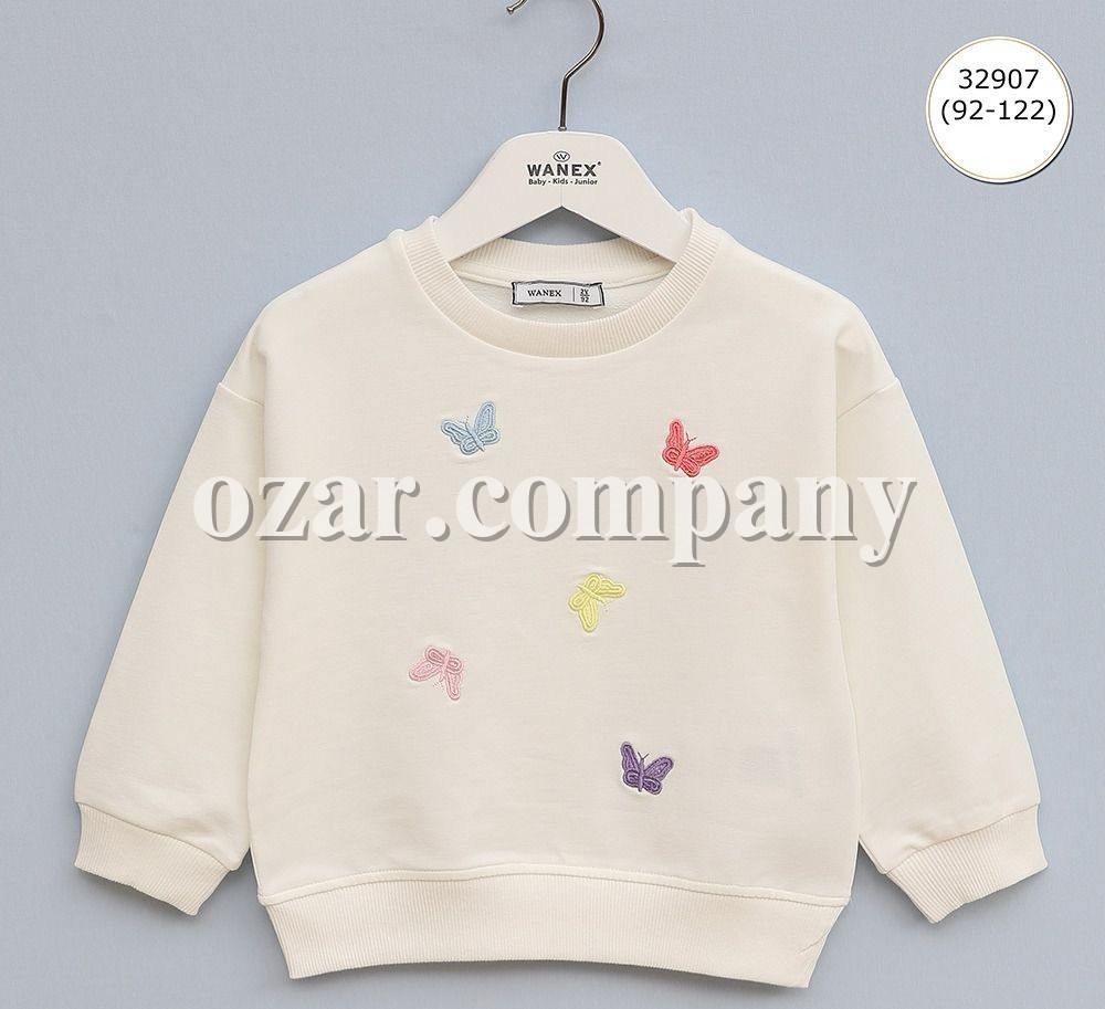 Свитшот Для Девочки Wanex (2-3-4-5-6-7лет) 