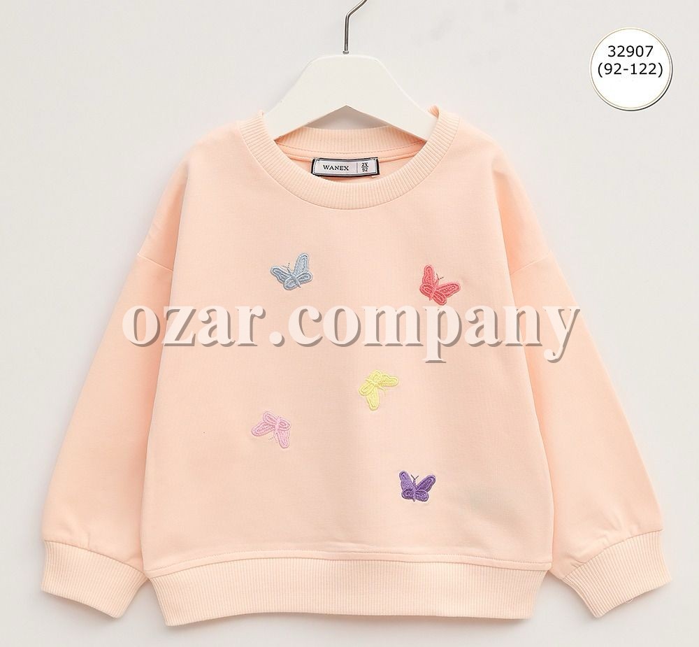 Свитшот Для Девочки Wanex (2-3-4-5-6-7лет) 