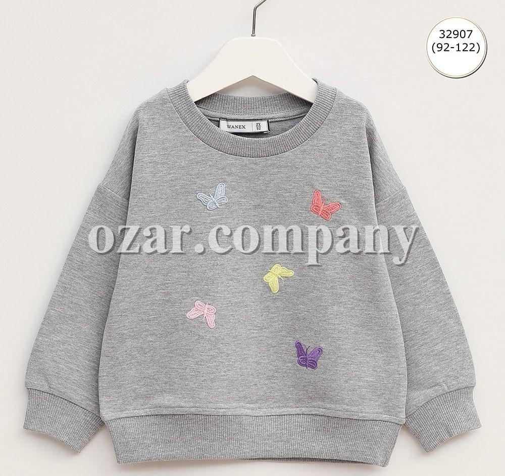 Свитшот Для Девочки Wanex (2-3-4-5-6-7лет) 