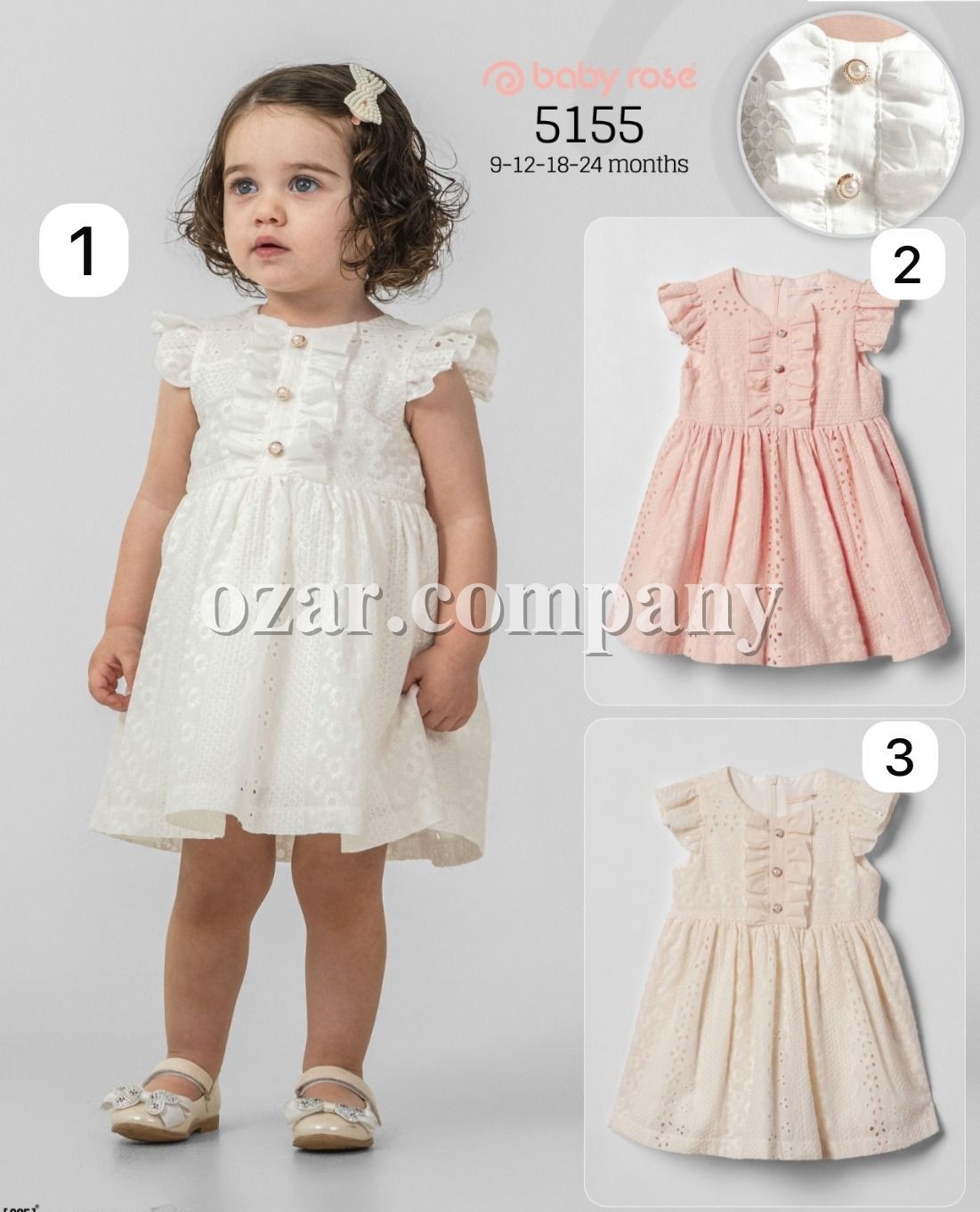 Платье Для Девочки Baby Rose (9-12-18-24мес.)