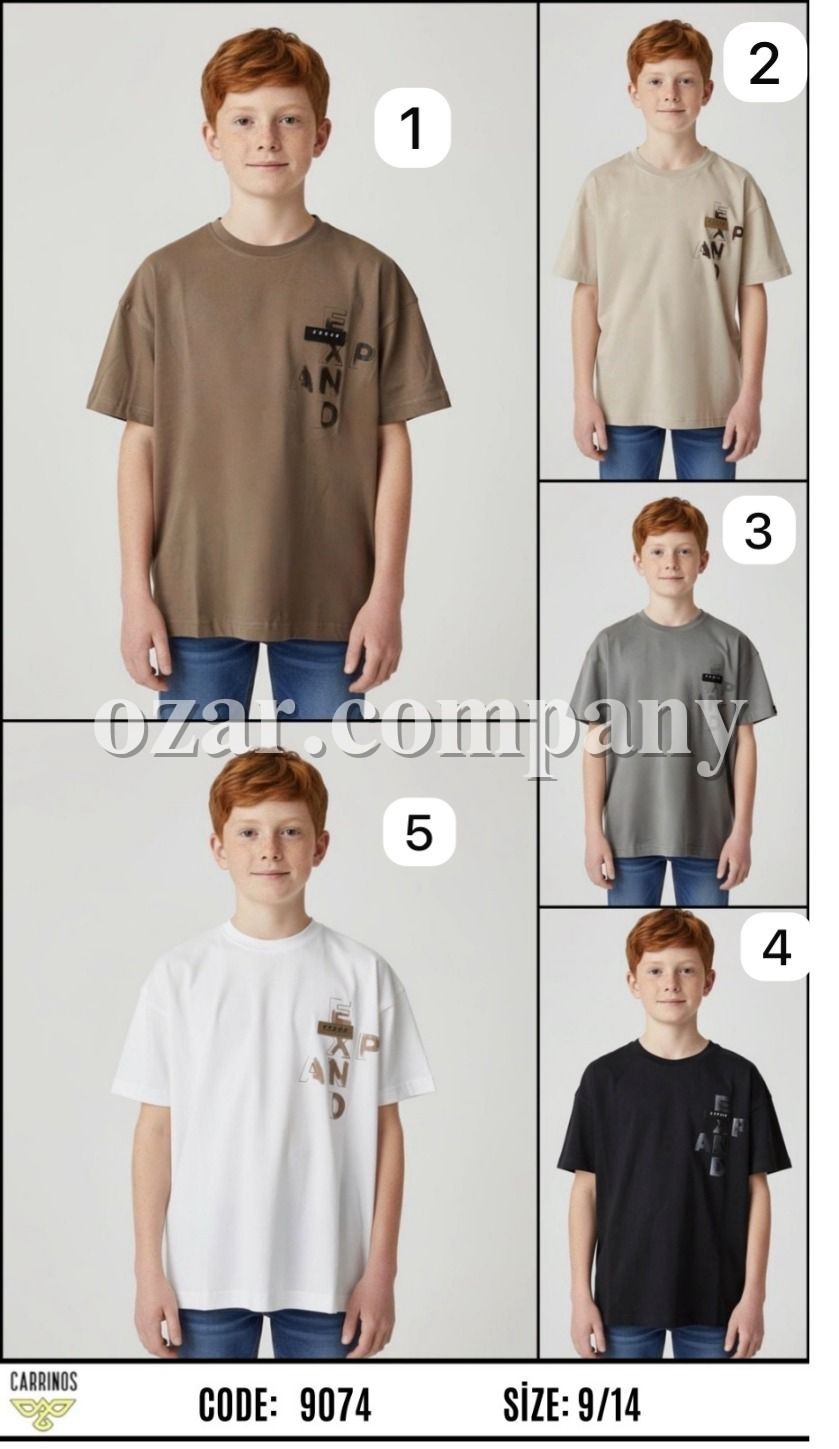 Футболка Для Мальчика Carrinos (9-10-11-12лет)
