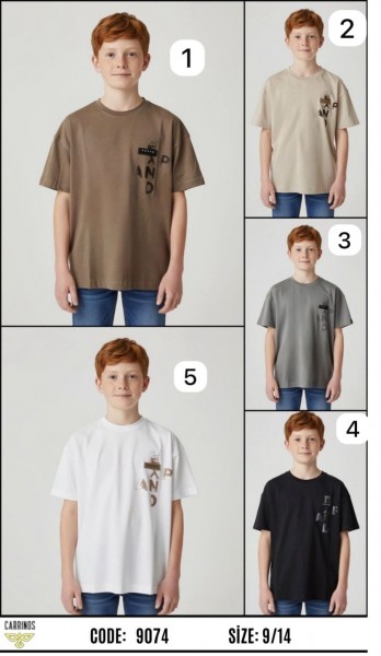 Футболка Для Мальчика Carrinos (9-10-11-12лет)