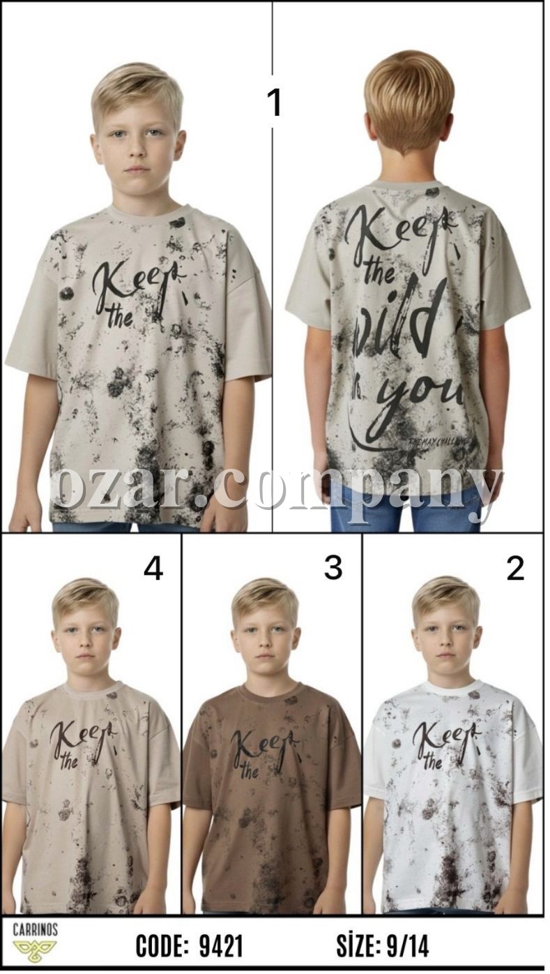 Футболка Для Мальчика Carrinos (9-10-11-12лет)