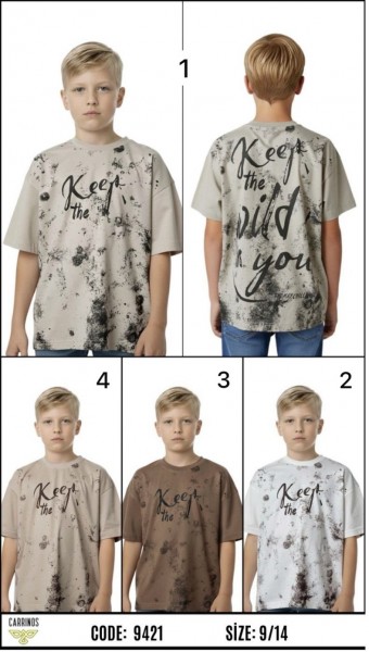 Футболка Для Мальчика Carrinos (9-10-11-12лет)