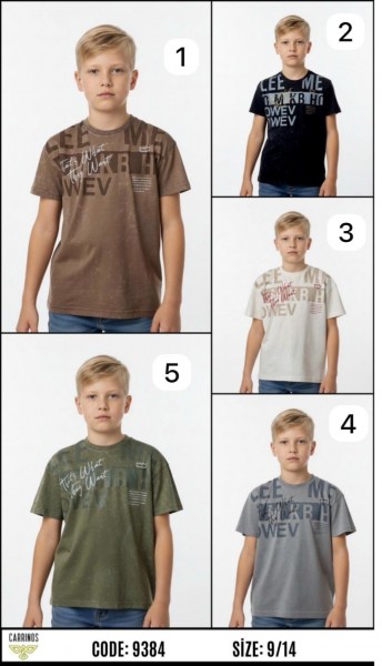 Футболка Для Мальчика Carrinos (9-10-11-12-13-14лет)