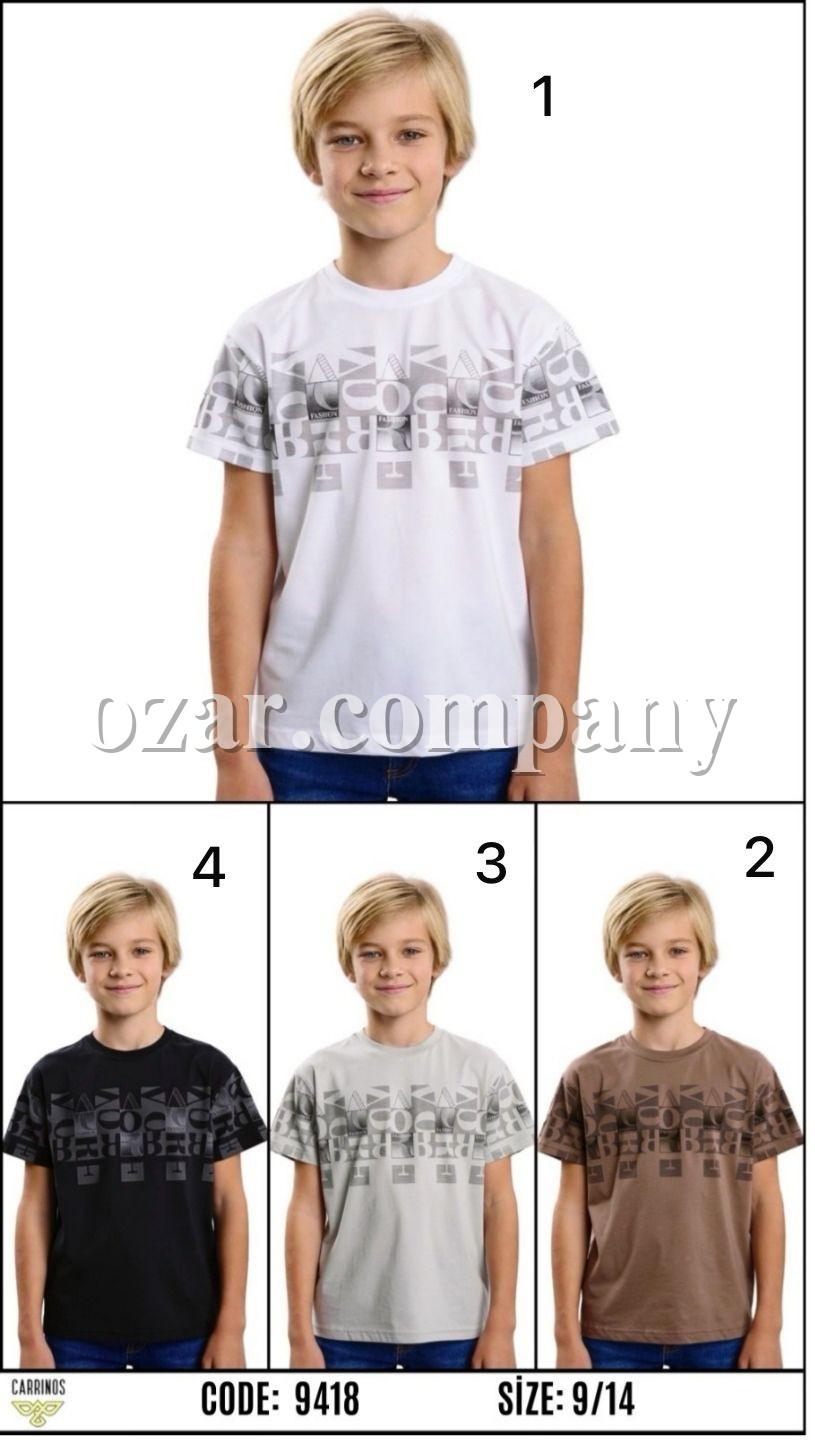 Футболка Для Мальчика Carrinos (9-10-11-12-13-14лет)