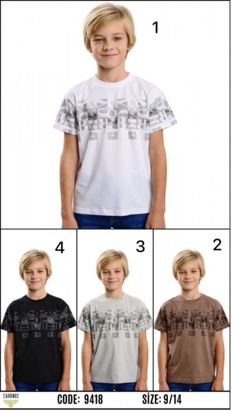 Футболка Для Мальчика Carrinos (9-10-11-12-13-14лет)
