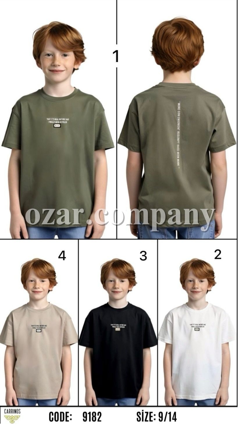 Футболка Для Мальчика Carrinos (9-10-11-12-13-14лет)
