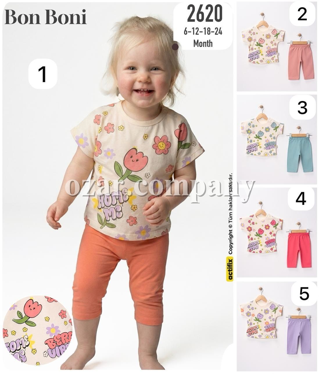 Костюм Для Девочки Bon Boni (6-12-18-24мес.)